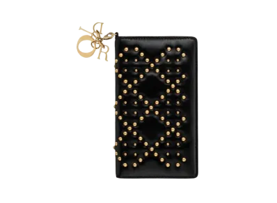 Dior iPhone 7 Lambskin Mobile Case "Black"