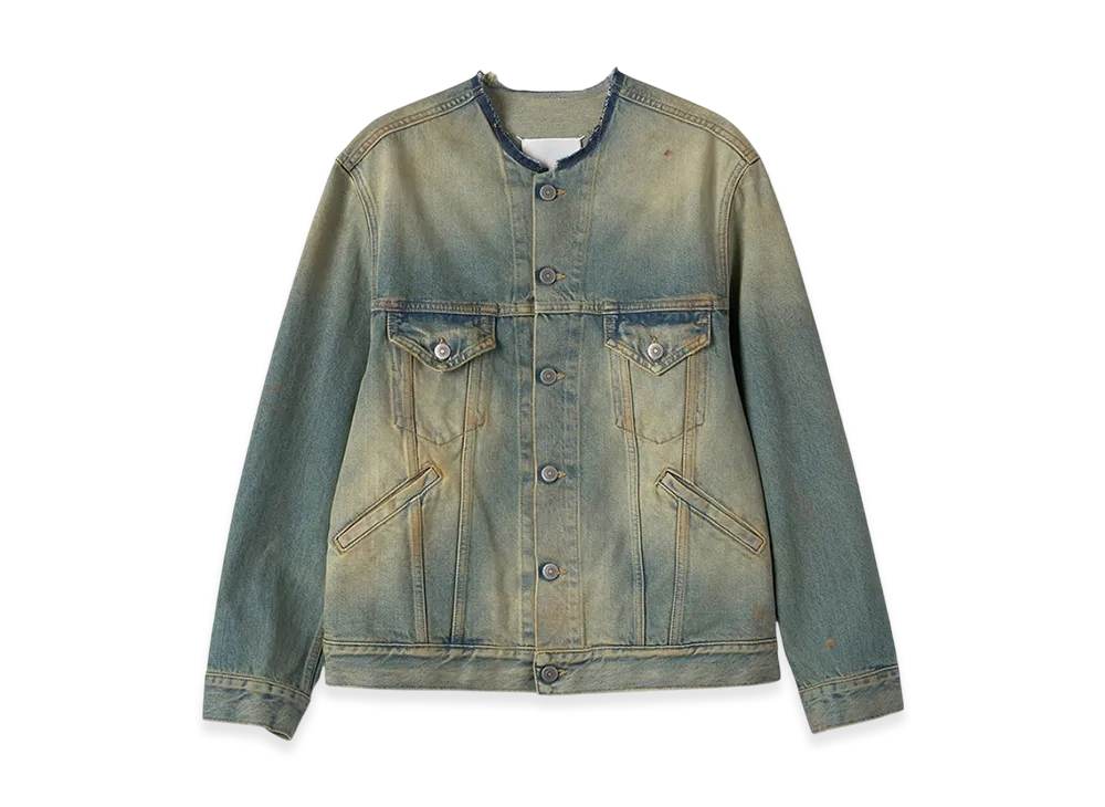 Maison Margiela Decortique Collar Denim Jacket "Blue"