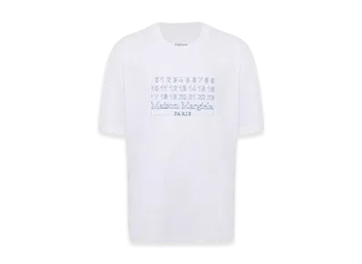 Maison Margiela Calender Logo Oversized T-Shirt "White"