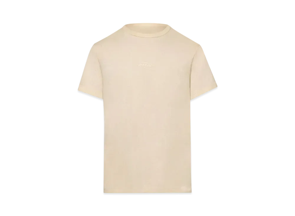 Maison Margiela Men's Distorted Logo T-Shirt "Ecru"
