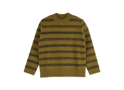 Maison Margiela Wool Stripe Sweater "Khaki"
