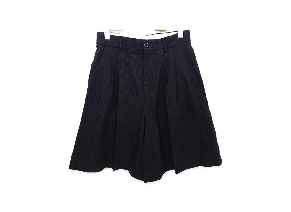 メゾンマルジェラ フレアショーツ "ネイビー"