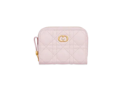 Dior Jolie Scarlet Wallet Cannage Lambskin Japan Exclusive "Blush Pink"