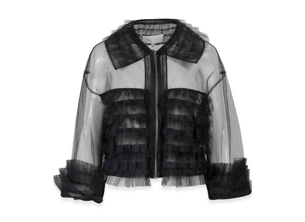 Maison Margiela Women's Tulle Top "Black"