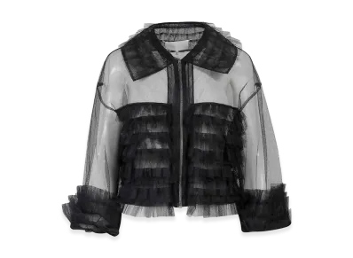 Maison Margiela Women's Tulle Top "Black"