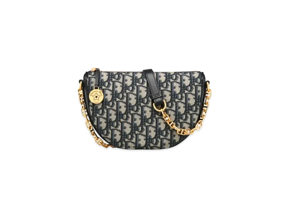 Dior Diorstar Callisto Bag Dior Oblique Jacquard "Blue"