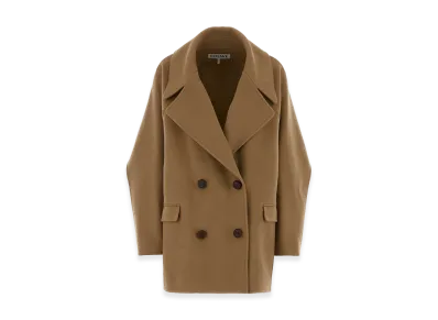 LOEWE Women's Wool Coat "Camel"