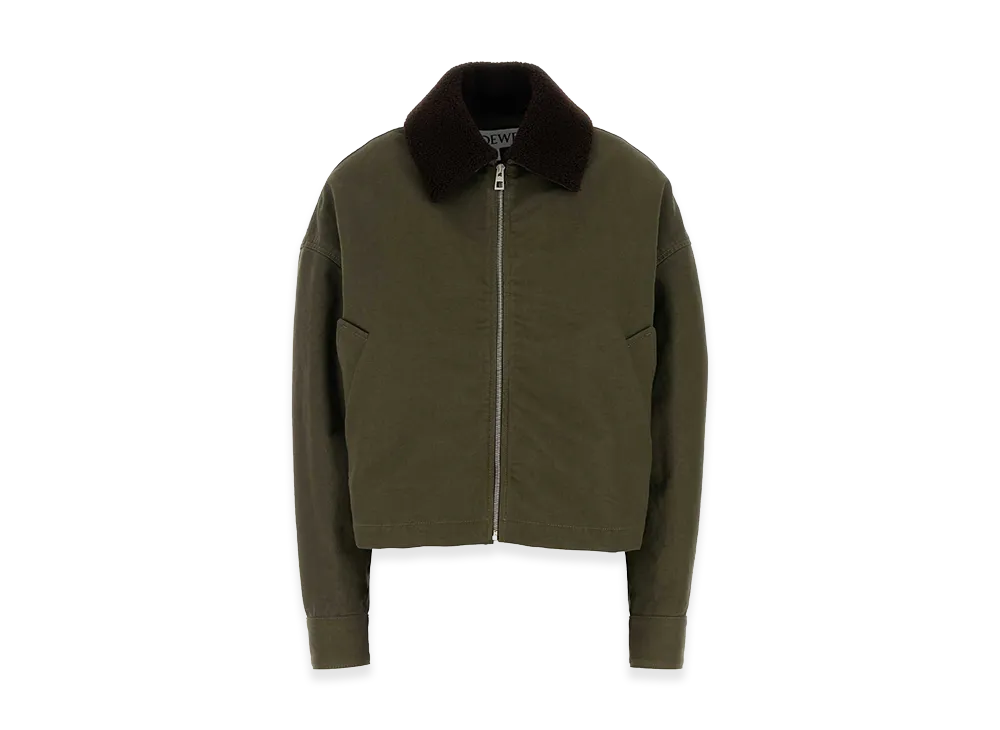 LOEWE Women's Cotton Jacket "Khaki"