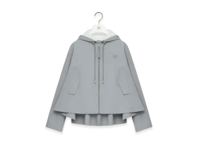 LOEWE Hooded Jacket "Light Grey"