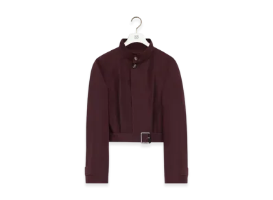 LOEWE Short Trench "Burgundy"