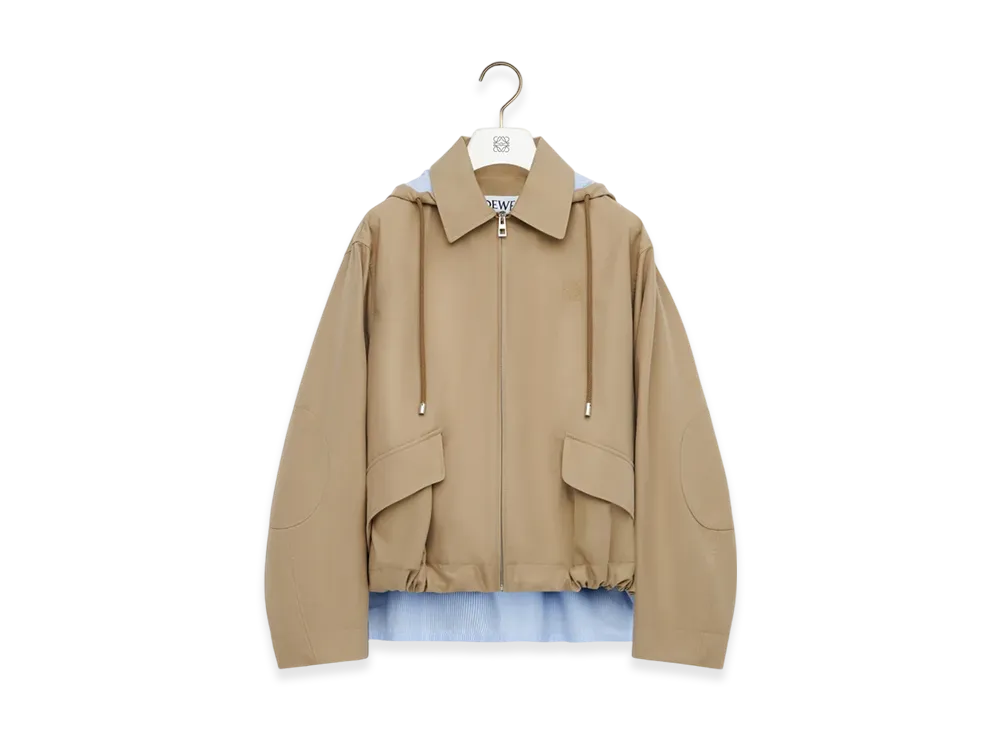 LOEWE Hooded Parka "Beige"