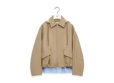 LOEWE Hooded Parka "Beige"