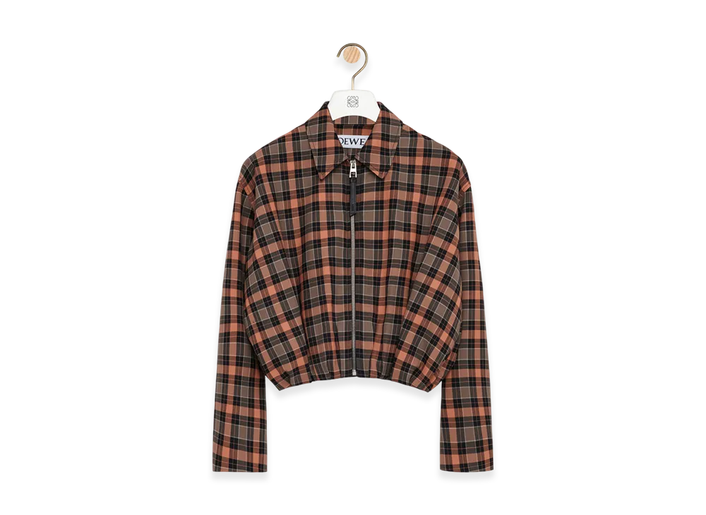 LOEWE Draped Jacket "Orange/Black"