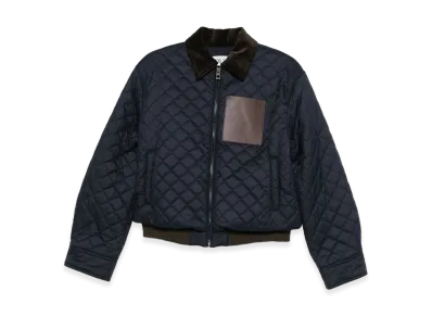 LOEWE Women's Short Jacket In Technical Fabric "Blue"