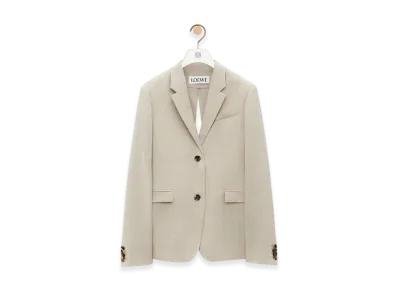 LOEWE Tailored Jacket "Light Beige Melange"