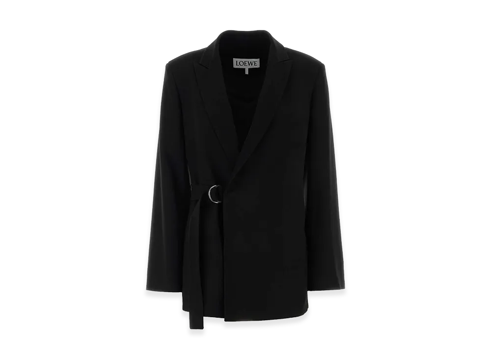 LOEWE Women's Wool Blazer "Black"