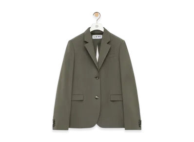 LOEWE Tailored Jacket "Khaki Green"