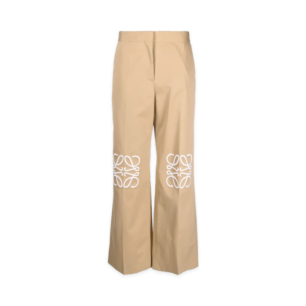 LOEWE Women's Trousers "Beige"