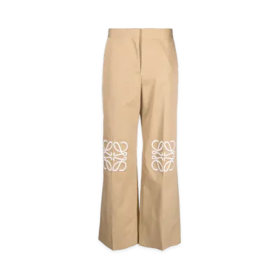 LOEWE Women's Trousers "Beige"