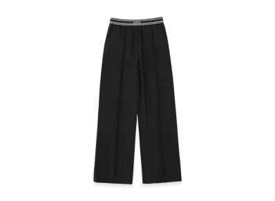 LOEWE Women's Wool Trousers "Black"