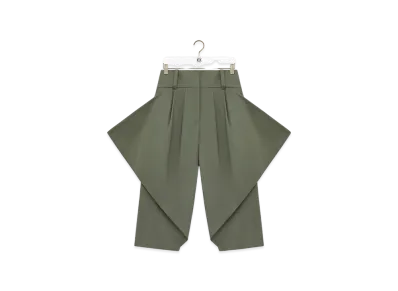 LOEWE Trousers "Khaki Green"