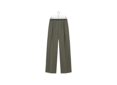 LOEWE Trousers "Khaki Green"
