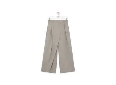 LOEWE Wrap Trousers "Light Beige Melange"