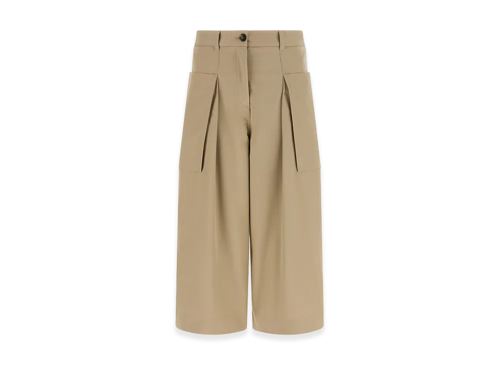 LOEWE Women's Cropped Pants "Beige"
