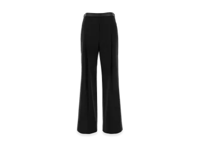 LOEWE Women's Wool Wide-Leg Pant "Black"