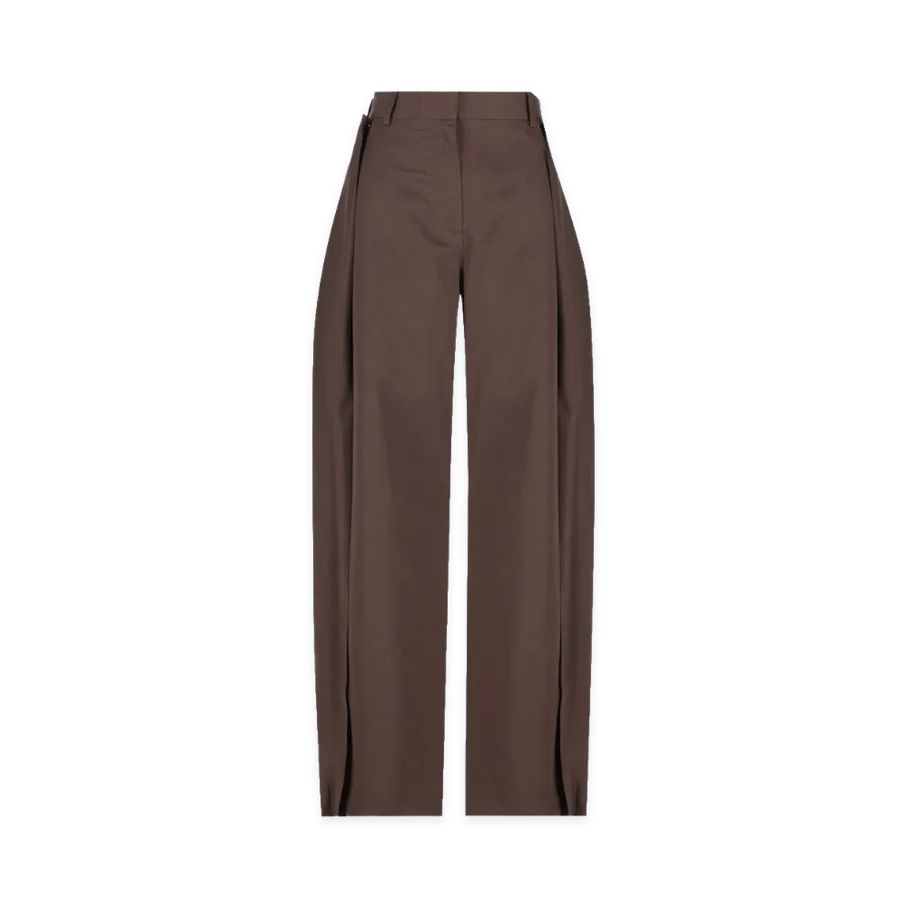LOEWE Women's Trousers "Brown"