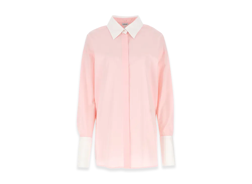 LOEWE Women's Shirt "Pink/White"