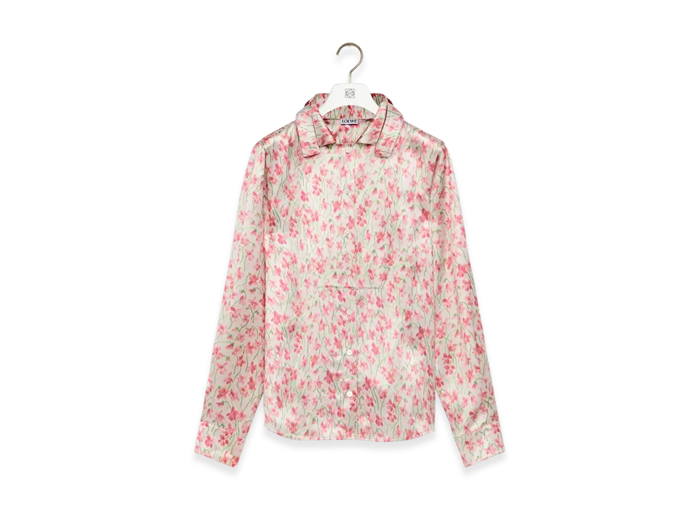 LOEWE Shirt "White/Pink"