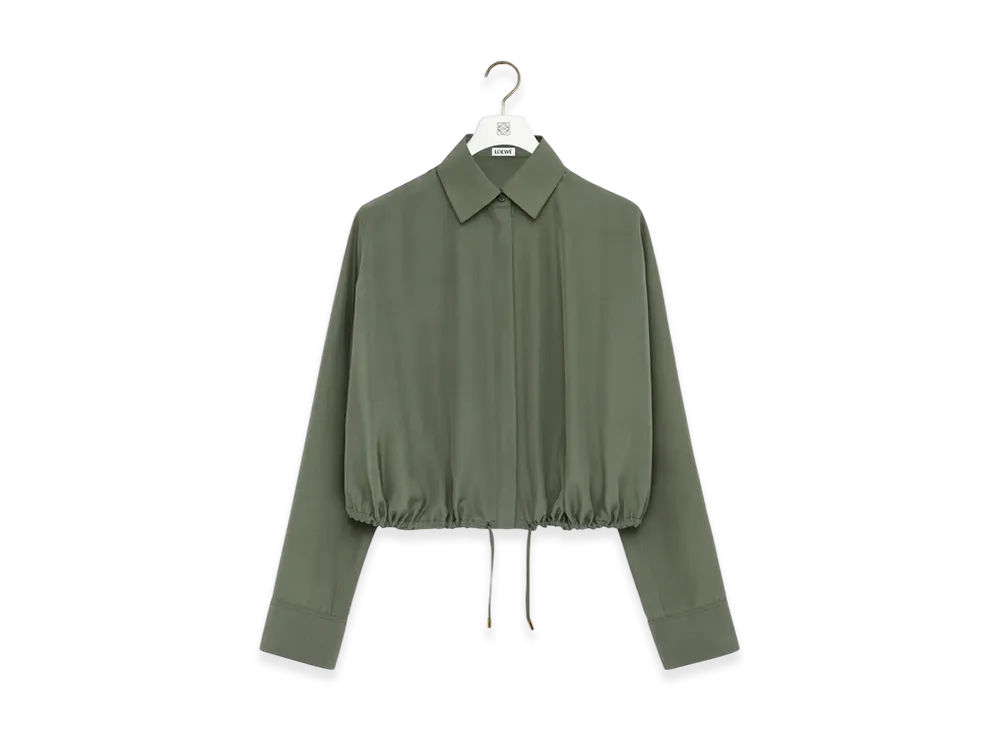 LOEWE Balloon Shirt "Khaki Green"
