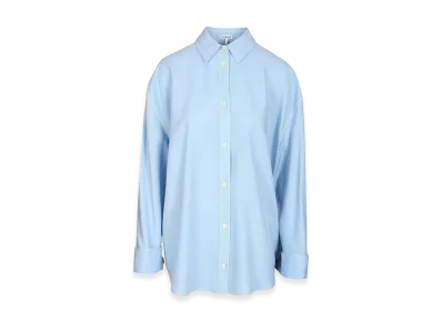 LOEWE Women's Wool And Silk Shirt "Light Blue"