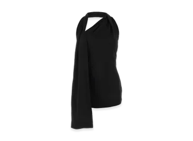 LOEWE Women's Satin Mini Dress "Black"