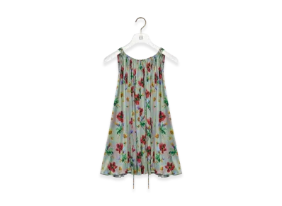 LOEWE Halter Top "Green/Red"