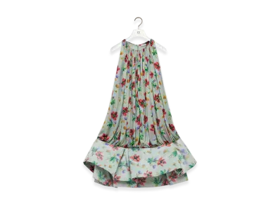 LOEWE Flamenco Dress "Green/Red"