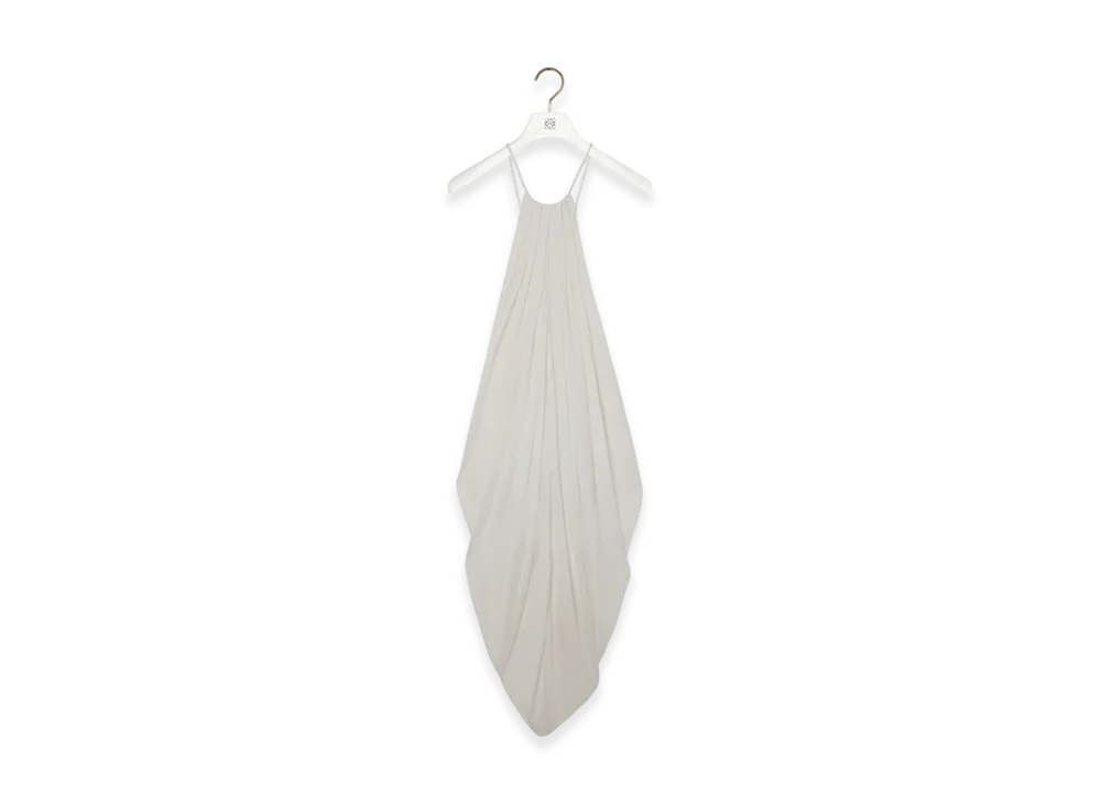 LOEWE Draped Dress "White"