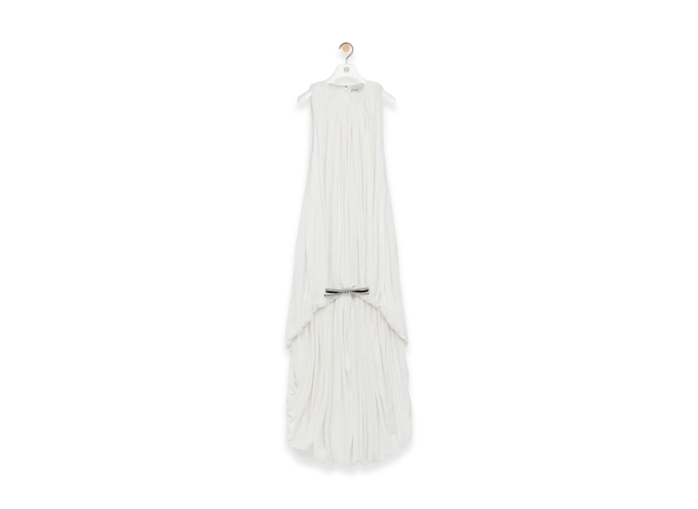 LOEWE Draped Dress "White"