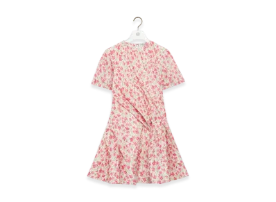 LOEWE Twisted Dress "White/Pink"