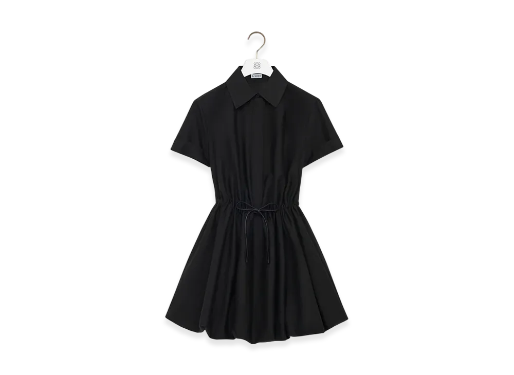 LOEWE Short-Sleeve Dress "Black"