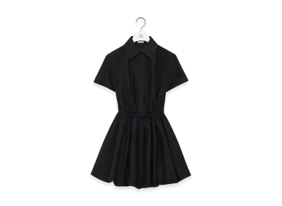 LOEWE Short-Sleeve Dress "Black"