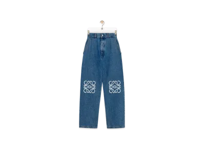 LOEWE Anagram Baggy Jeans "Jeans Blue"