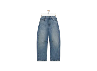 LOEWE Anagram Barrel Jeans "Washed Denim"