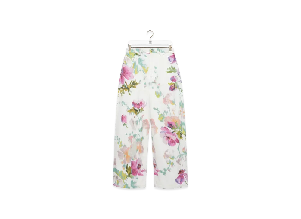 LOEWE Jeans "White/Pink"