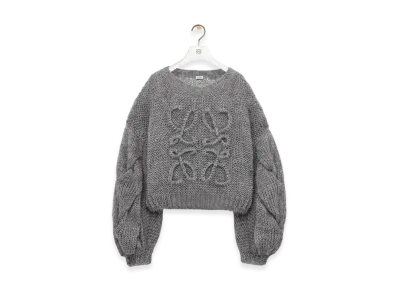 LOEWE Anagram Sweater "Grey Melange"