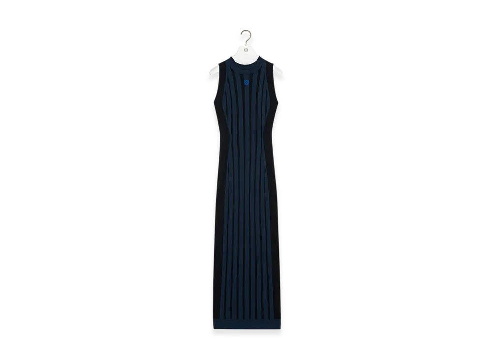 LOEWE Dress "Navy Blue/Black"