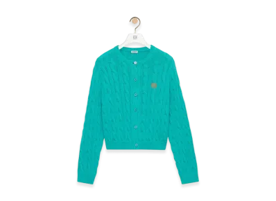 LOEWE Cardigan "Turquoise"
