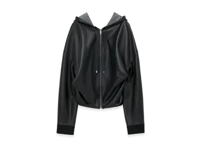 LOEWE Women's Draped in Nappa Lambskin "Black"