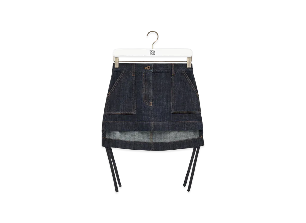 LOEWE Workwear Skirt "Indigo Blue"